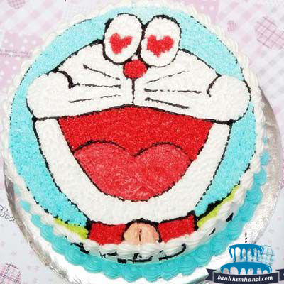 Bánh sinh nhật đẹp Doremon Nobita Xuka Chaien Xeko Doremi  Nhận đặt  bánh sinh nhật bánh in ảnh cupcake fondant tại Hà Nội