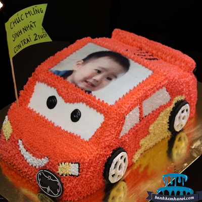 999+ Bánh kem hình xe cứu hỏa, tàu hỏa, ô tô, xe con trai

